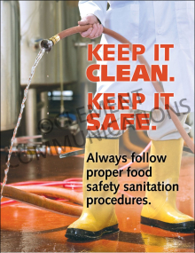 Clean and Safe Poster
