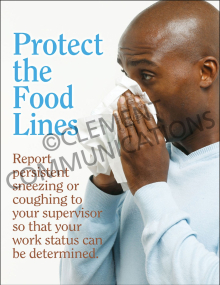 Protect the Food Lines Poster