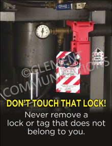 Don't Touch that Lock Poster