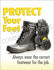 Correct Footwear Poster