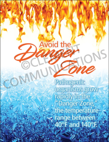 Avoid the Danger Zone Poster