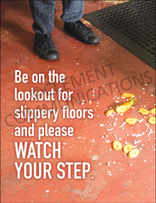 STF - Slippery Floors Poster