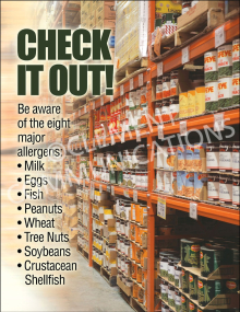 Allergens - Check It Out Poster
