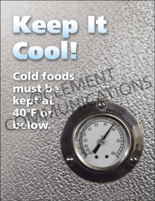 Temperature Control - Keep It Cool Poster
