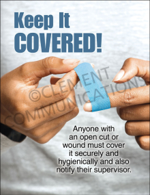 Keep It Covered-Cut Poster