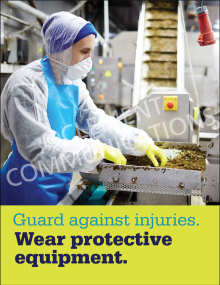Guard Against Injuries Poster