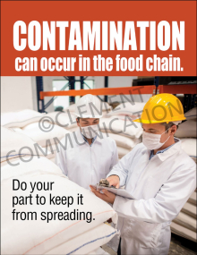 Contamination Can Occur Poster