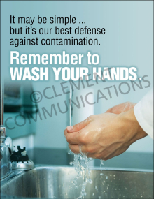 Handwashing - It May Be Simple Poster