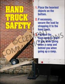 Hand Truck Safety Poster