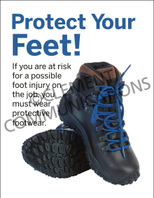 Protect Your Feet Poster