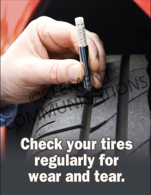 Check Your Tires Poster