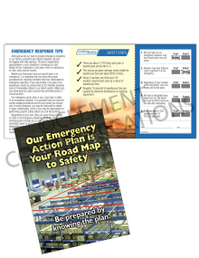 Emergency Preparedness – EAP – Safety Pocket Guide with Quiz Card