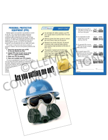 PPE – All Gear – Safety Pocket Guide with Quiz Card