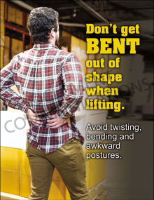 Back Safety – Bent Out of Shape – Poster