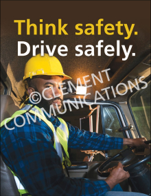 Driving Safely – Think Safety – Posters