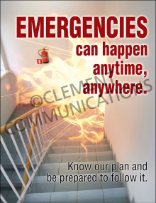 Emergency Preparedness – Anytime – Poster