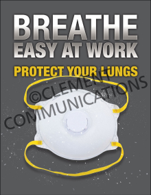Respiratory Protection - Dust Mask Poster
