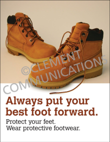 PPE – Footwear – Posters