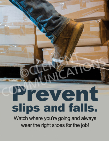 Slips, Trips, Falls - Prevent - Posters