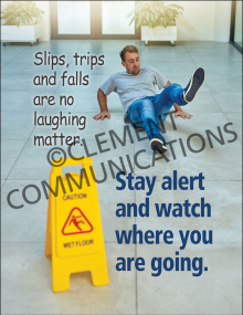 Slips, Trips, Falls - Watch – Posters