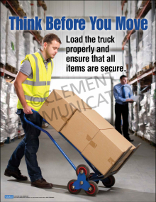 Material Handling – Think Before – Posters
