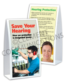 Hearing Protection - Muffs - Table-top Tent Cards