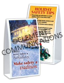 Seasonal Safety - Tradition - Table-Top Tent Cards