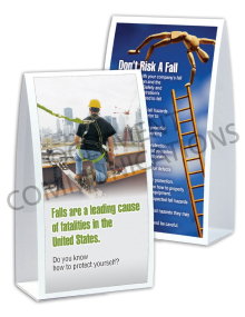 Fall Protection - Heights Table-top Tent Cards