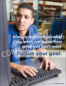 Pursue Your Goals Poster
