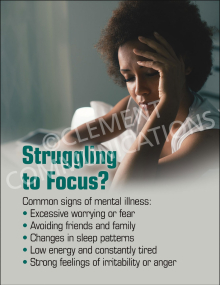 Struggling to Focus Poster