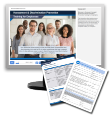 Harassment & Discrimination Prevention Training for Employees (eLearning Module)
