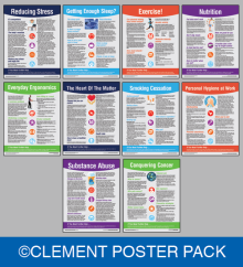 Health &amp; Wellness Poster Pack