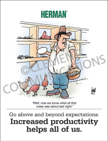 Increased Productivity Poster
