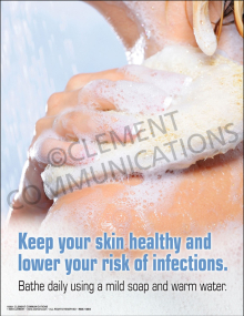 Keep Skin Healthy Poster