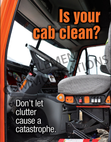 Is Your Cab Clean Poster