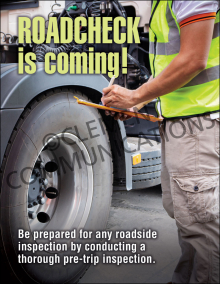 Roadcheck Is Coming Poster