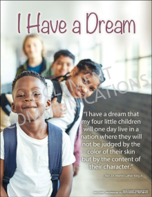 Holiday - I Have a Dream Poster