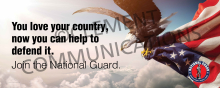 Love Your Country - Military Banner
