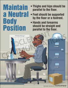 Maintain Neutral Position Poster