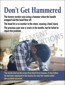 Don't Get Hammered Poster
