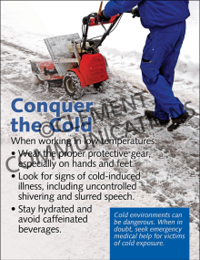 Conquer the Cold Poster