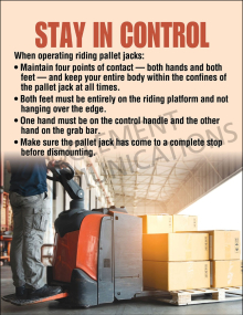Stay in Control Poster