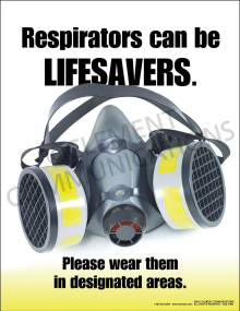 Respiratory Protection - Lifesavers Poster