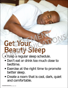 Get Your Beauty Sleep Poster