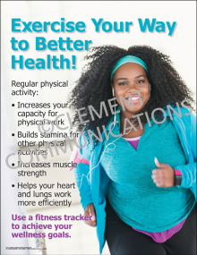 Exercise Your Way to Better Health Poster