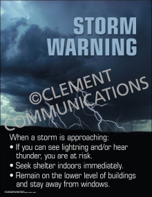 Storm Warning Poster