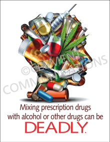 Mixing Prescription Drugs Poster