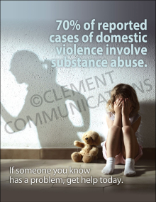 Domestic Violence-Substance Abuse Poster