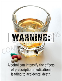 Warning: Alcohol Poster