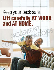 Keep Your Back Safe Poster